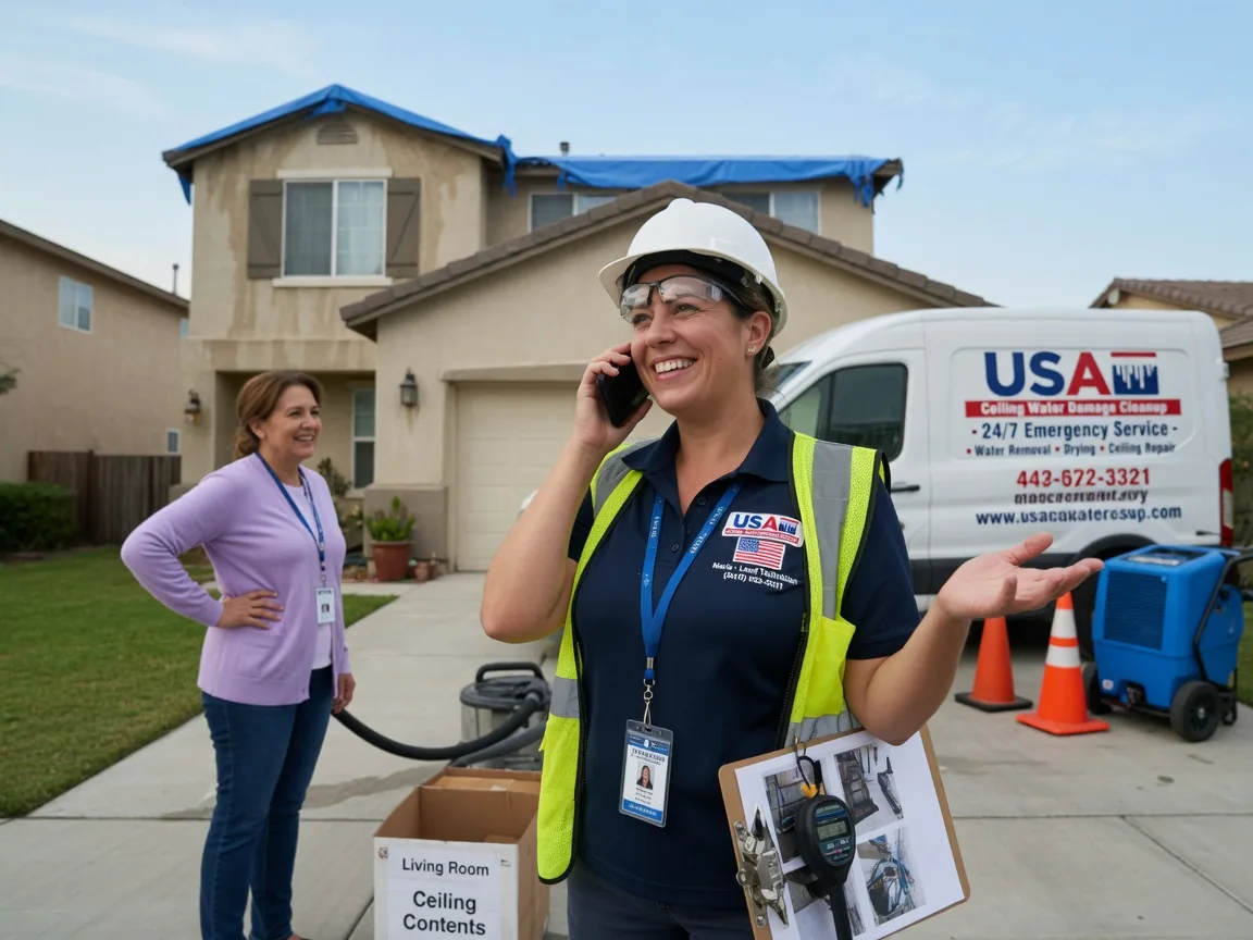 Ceiling Water Damage Restoration La Rose, IL FAQs